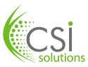 The Wordmark logo for the CSI Solutions